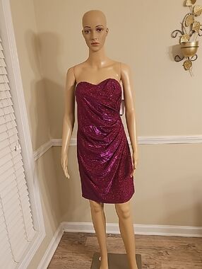 bcx juniors' asymmetrical-hem rhinestone dress BCX Juniors' Asymmetrical-Hem Rhinestone Dress Sz Xl $59